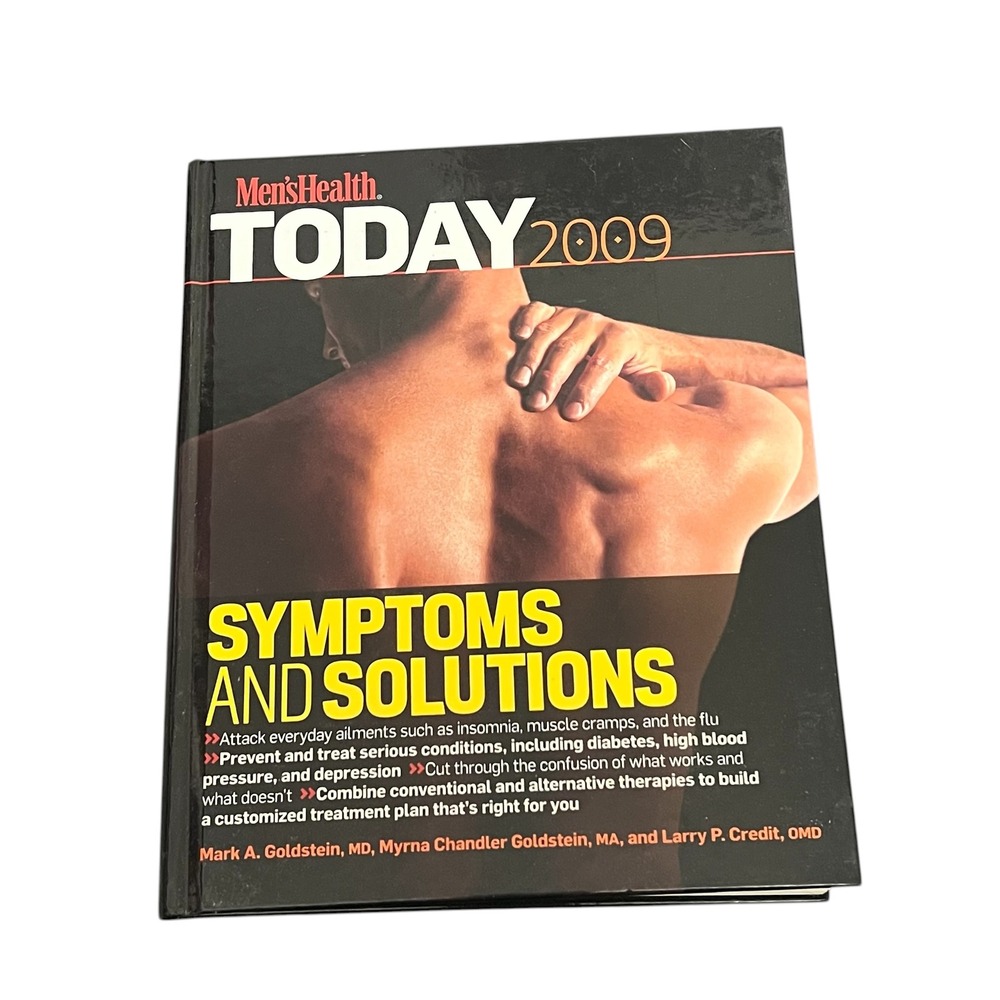 Men's Health Today 2009 Symptoms and Solutions Hardcover Rodale Health Wellness‎